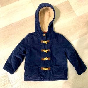 {Baby Boden} corduroy toggle jacket. 2-3T
